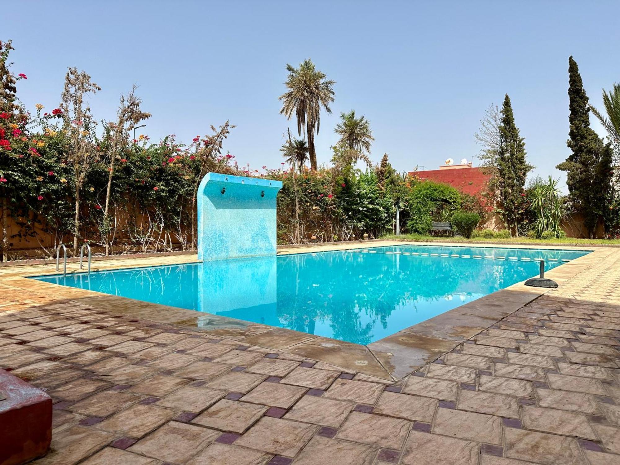 Oasis De Detente Avec Terrasse Et Vue Sur Piscine Marrakesch Exterior foto